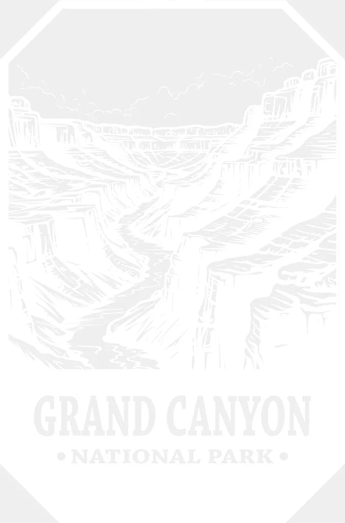 Grand Canyon National Park Design - National Parks DTF Transfers ready2transfer White