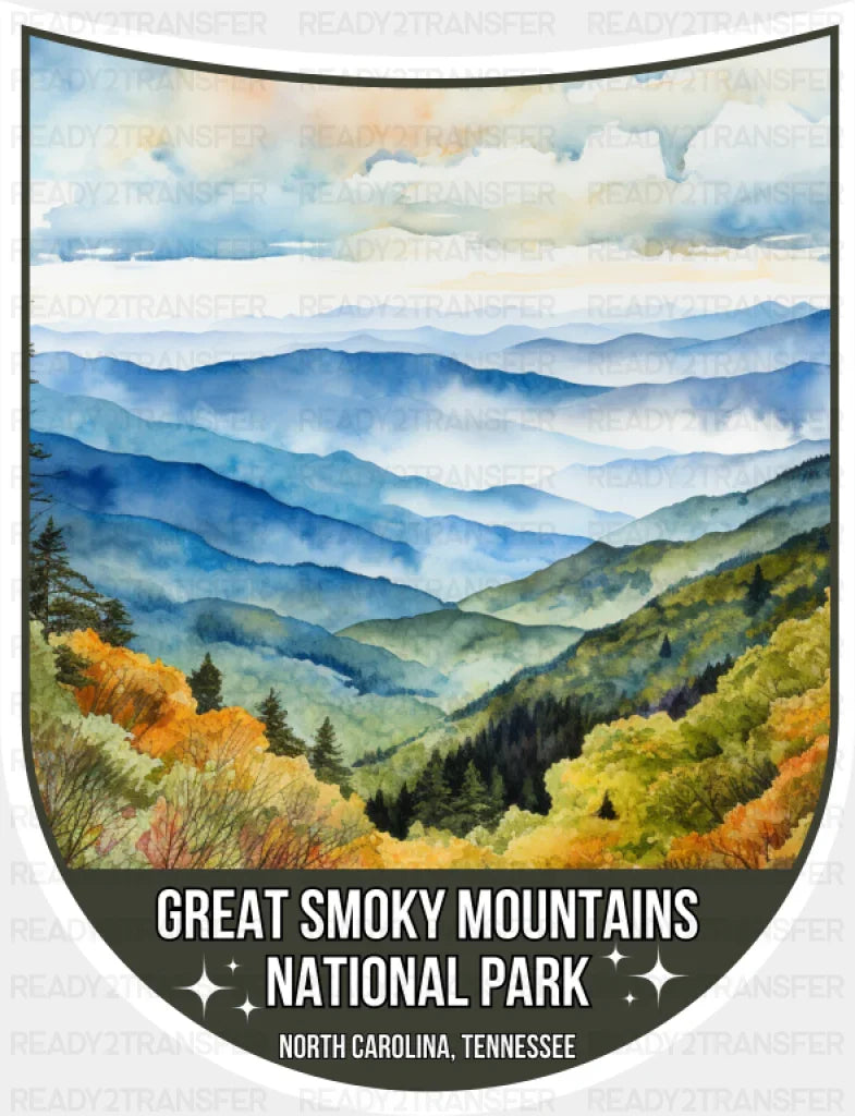 Great Smoky Mountains National Park North Carolina Tennessee - National Parks DTF Transfer