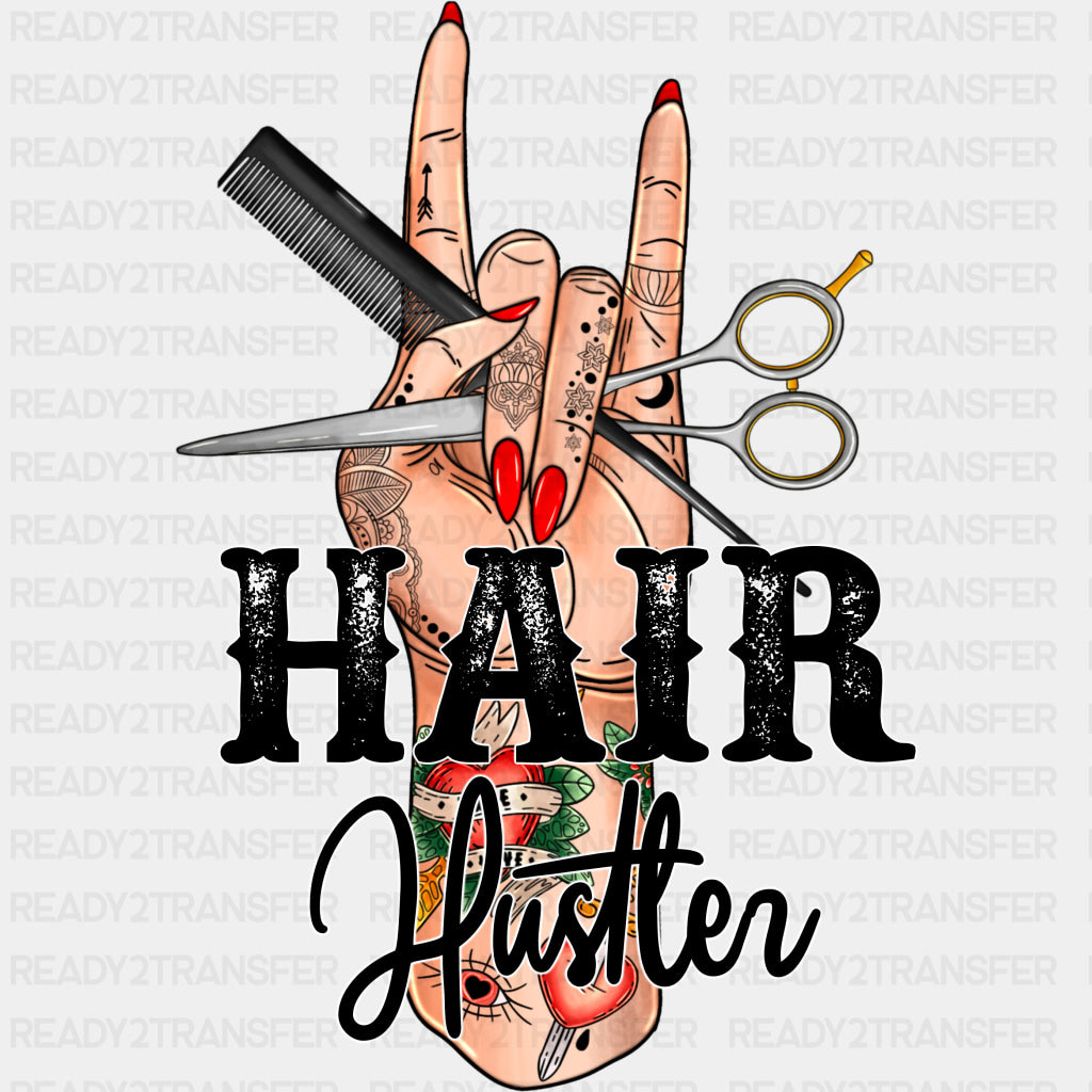 Hair Hustler - Hair Stylist DTF Transfers ready2transfer