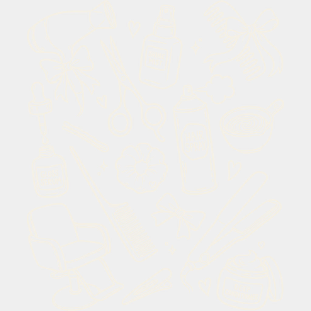 Hair Stylist Items - Hair Stylist DTF Transfers ready2transfer Light Color Design (See Imaging)