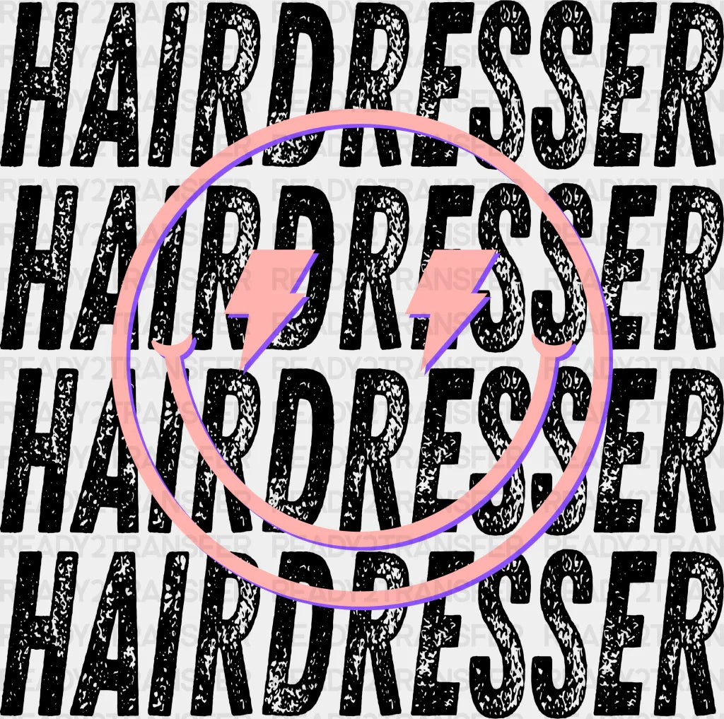 Hairdresser Design - Hair Stylist Dtf Heat Transfer