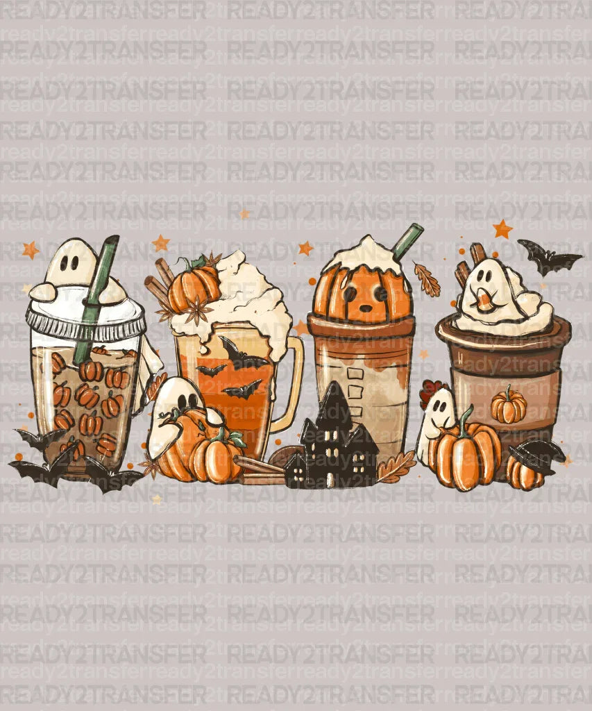 Halloween Drinks Mid DTF Transfer - ready2transfer