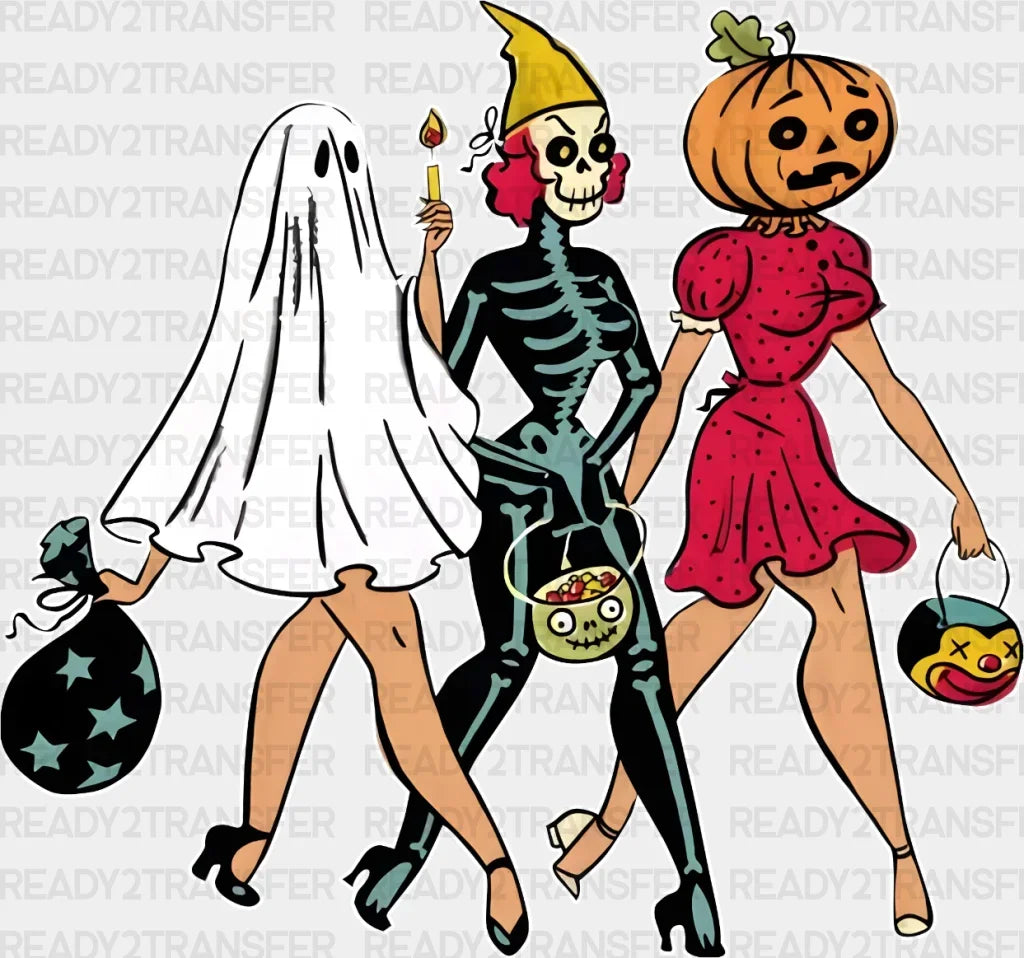 Halloween Girl DTF Transfer ready2transfer