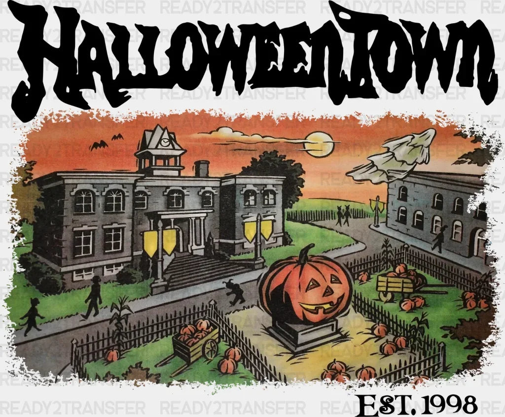 Halloweentown Dtf Transfer