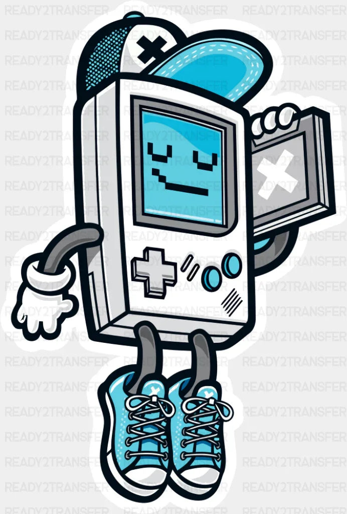 Handheld Console - Minimal UV Sticker Permanent UV DTF Decal