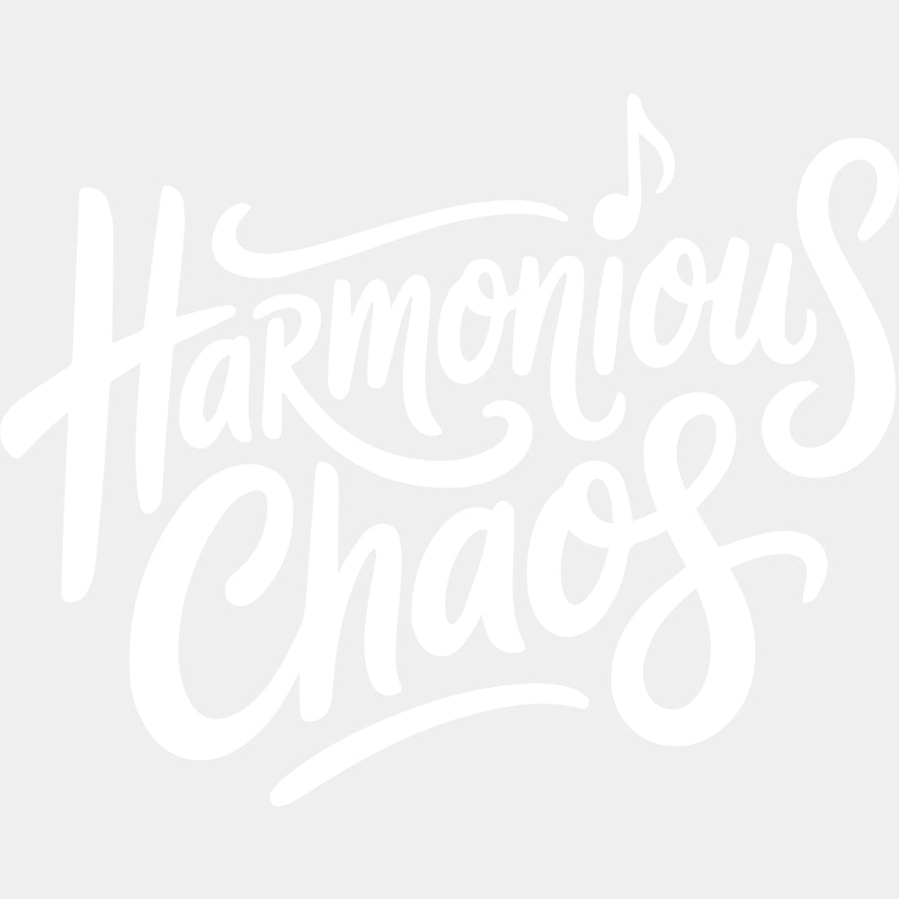 Harmonious Chaos - Music DTF Transfers ready2transfer Light Color Design (See Imaging)