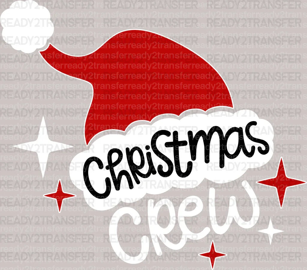 Hat Christmas Crew DTF Transfer - ready2transfer