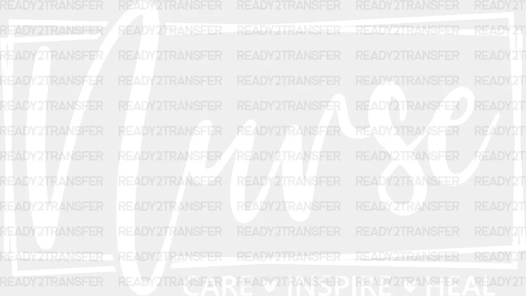 Heal Inspire Care DTF Transfer ready2transfer