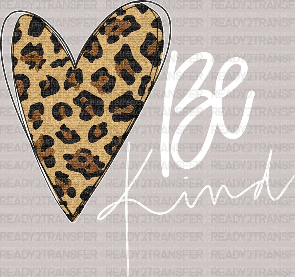 Heart Be Kind DTF Transfer ready2transfer