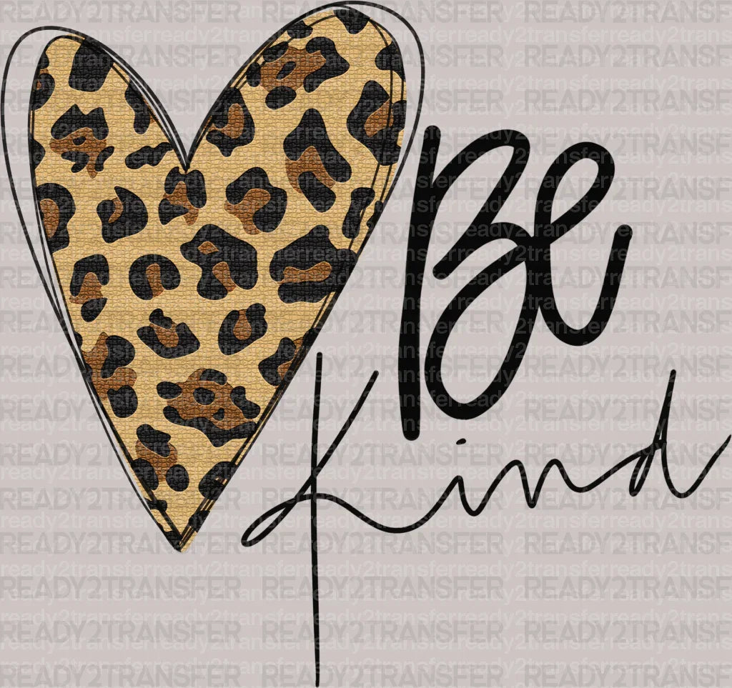 Heart Be Kind DTF Transfer ready2transfer