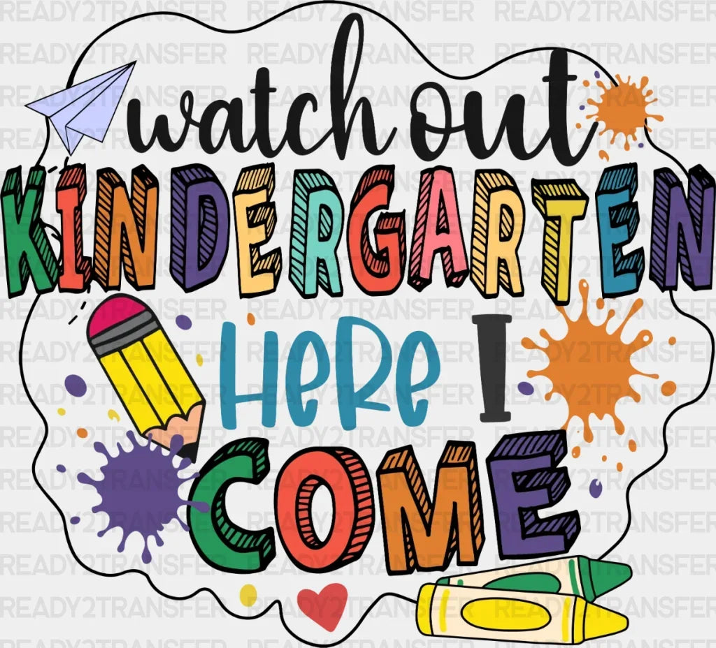 Here I Come Dtf Transfer