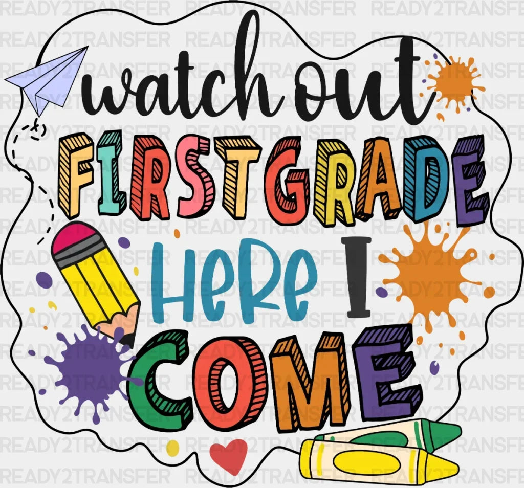 Here I Come Dtf Transfer