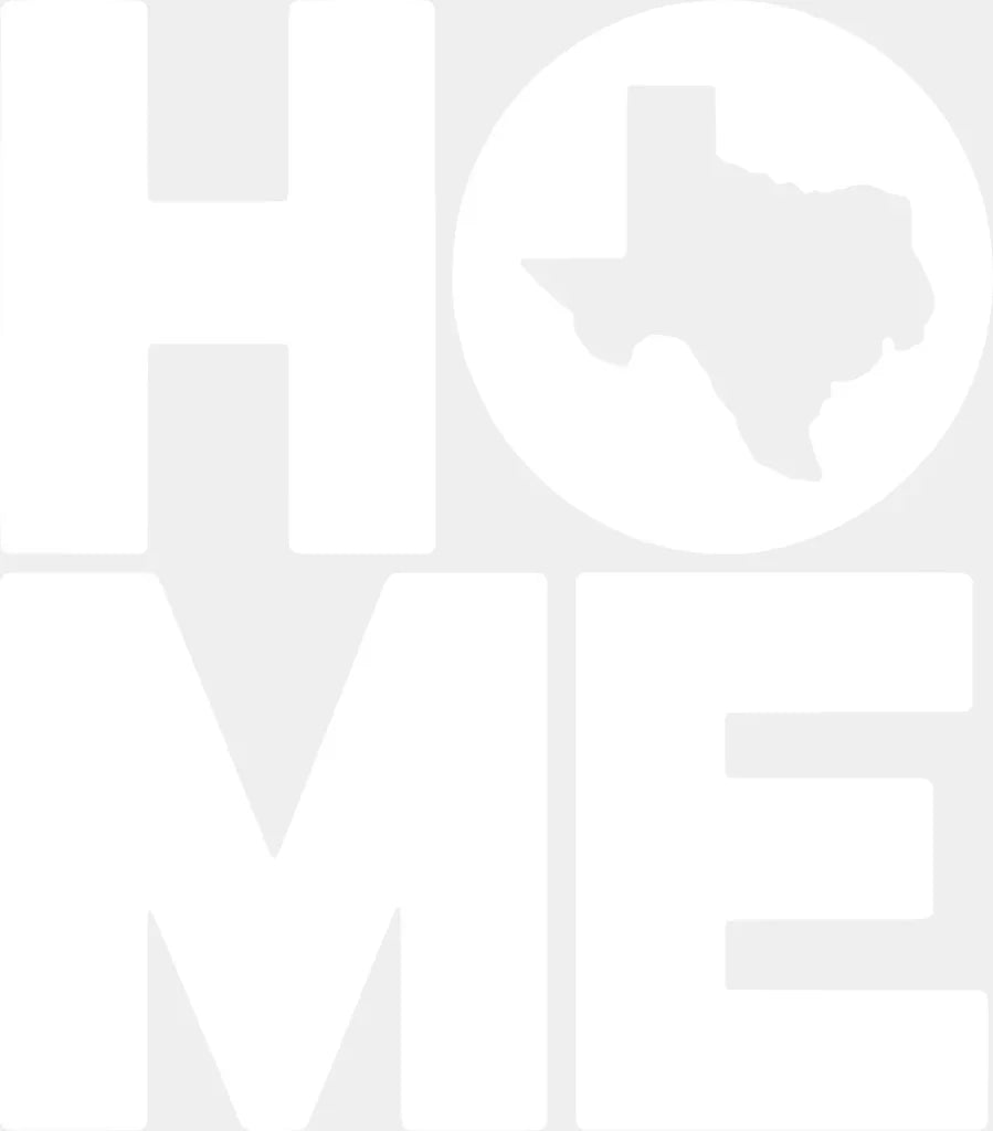 HOME Texas - States & Cities DTF Transfer Adult Unisex - S & M (10’’) / Light Color Design (See Imaging)