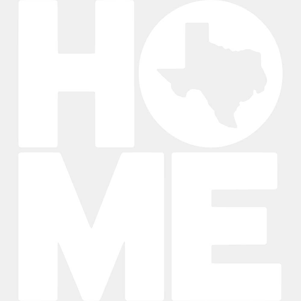 HOME Texas - States & Cities DTF Transfer ready2transfer Light Color Design (See Imaging)