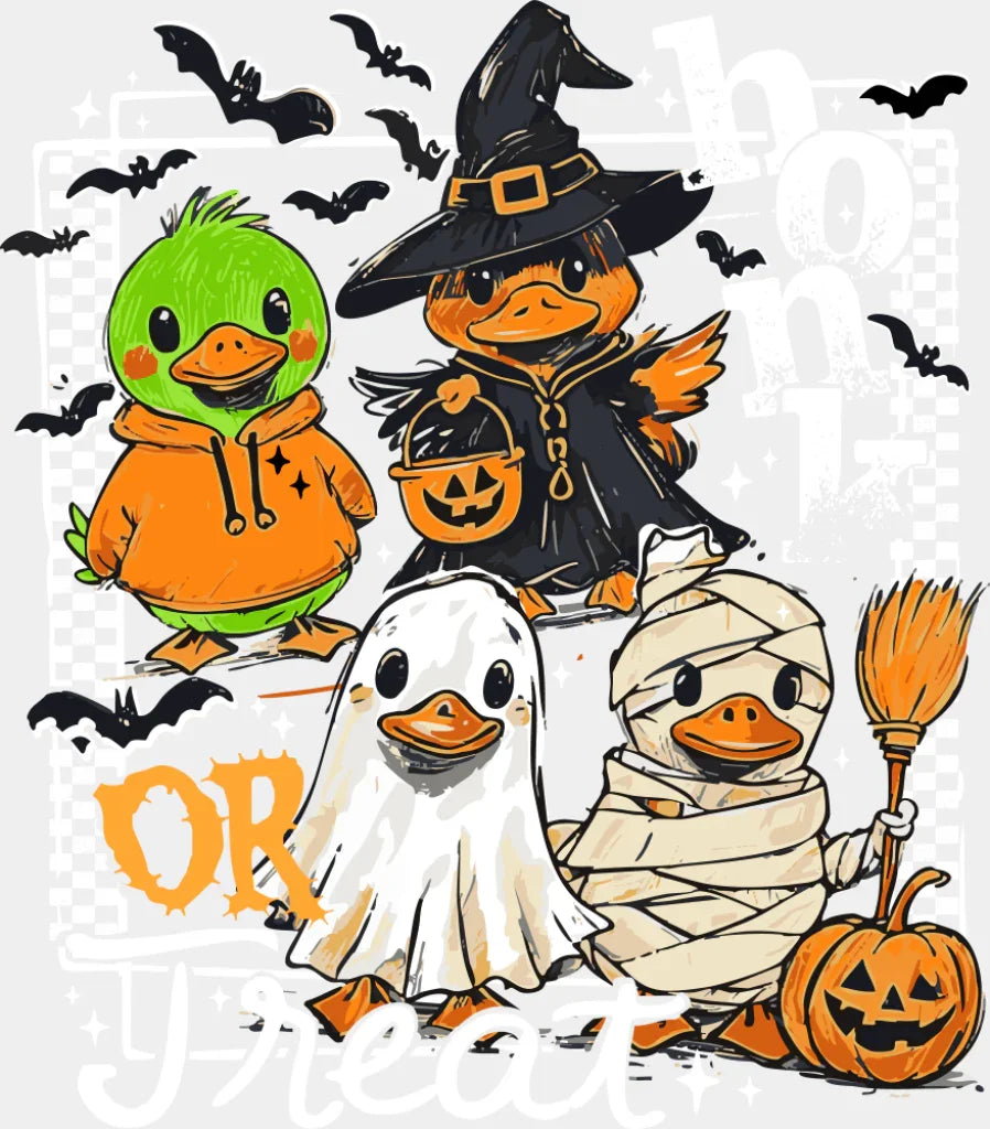 Honk Or Treat Goslings - Halloween DTF Transfer ready2transfer Light Color Design (See Imaging)