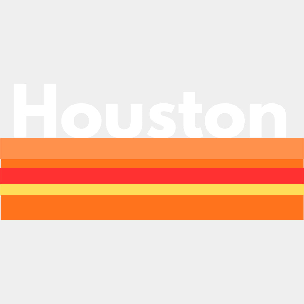 Houston Stripes - States & Cities DTF Transfers ready2transfer Light Color Design (See Imaging)