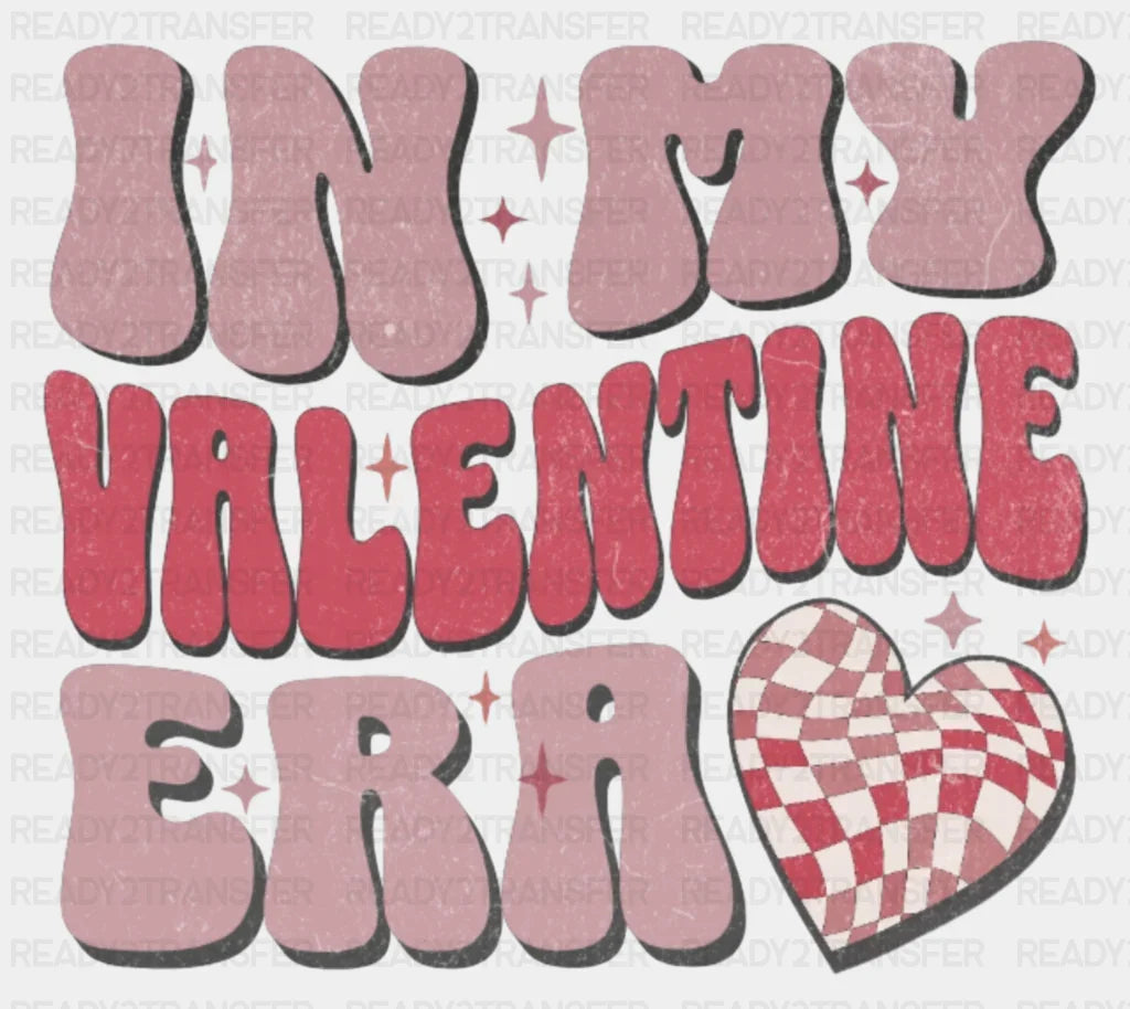 In My Valentine Era Heart Dtf Transfer