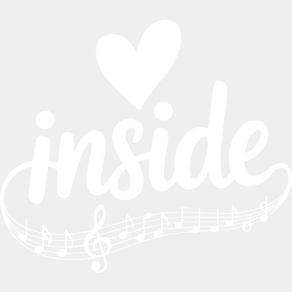 Inside - Music DTF Transfers ready2transfer Light Color Design (See Imaging)