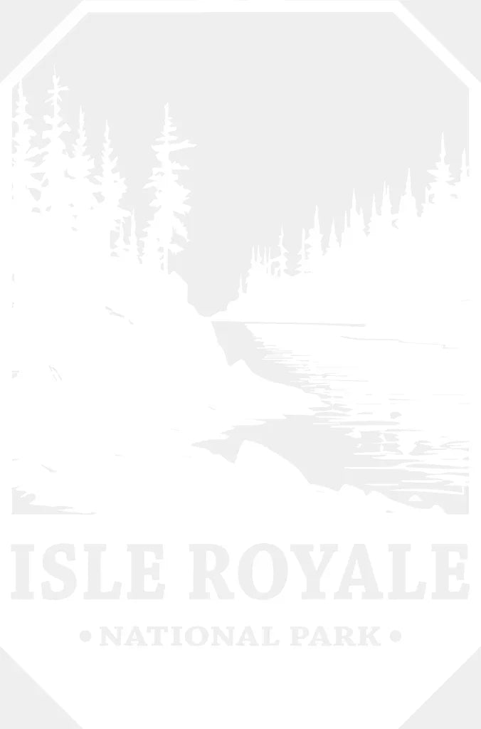 Isle Royale National Park Design - National Parks DTF Transfers ready2transfer White