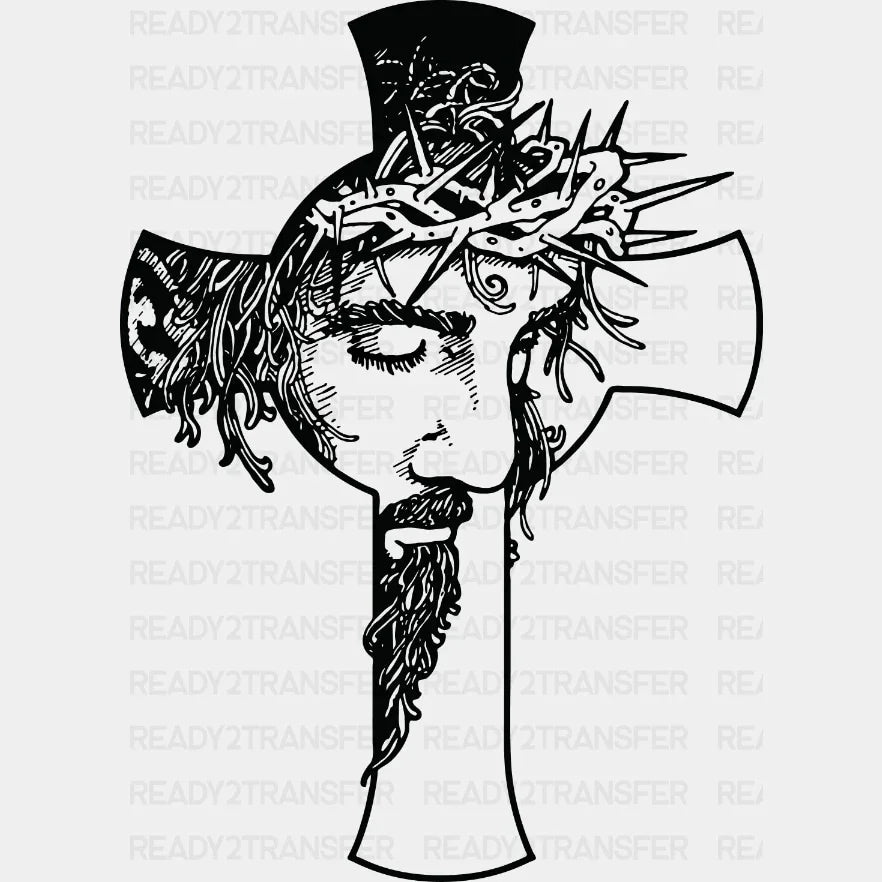 Jesus Cross Easter Dtf Heat Transfer Design