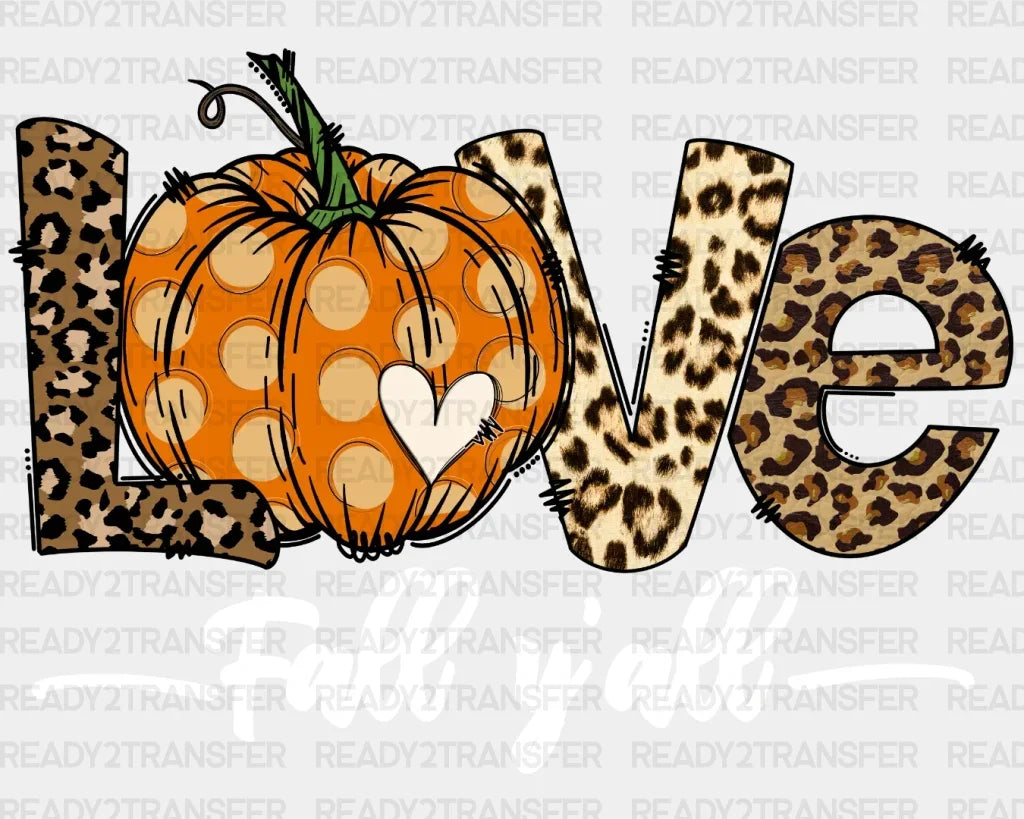Just A Girl Who Loves Fall Dtf Transfer