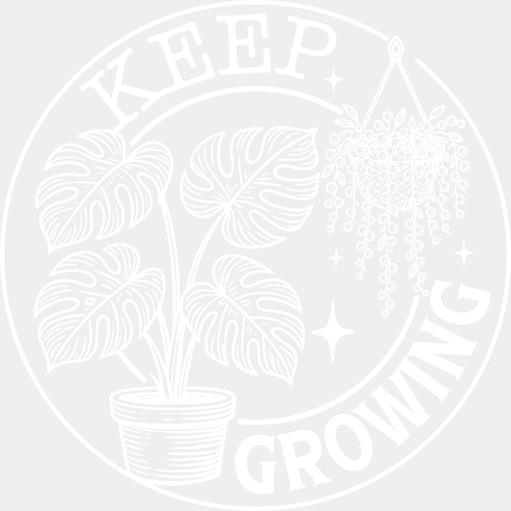 Keep Growing - Plants DTF Transfers ready2transfer Light Color Design (See Imaging)