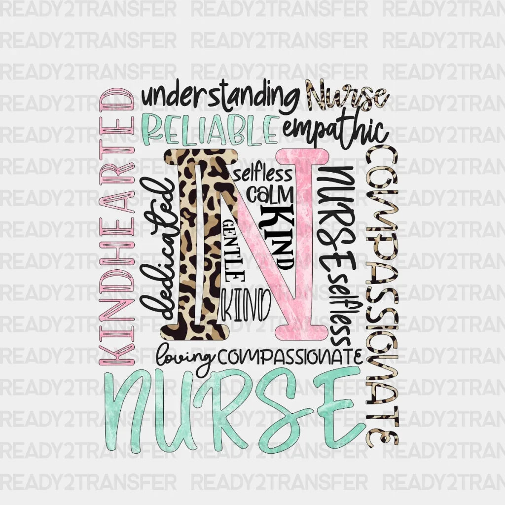 Kindhearted Nurse Dtf Transfer