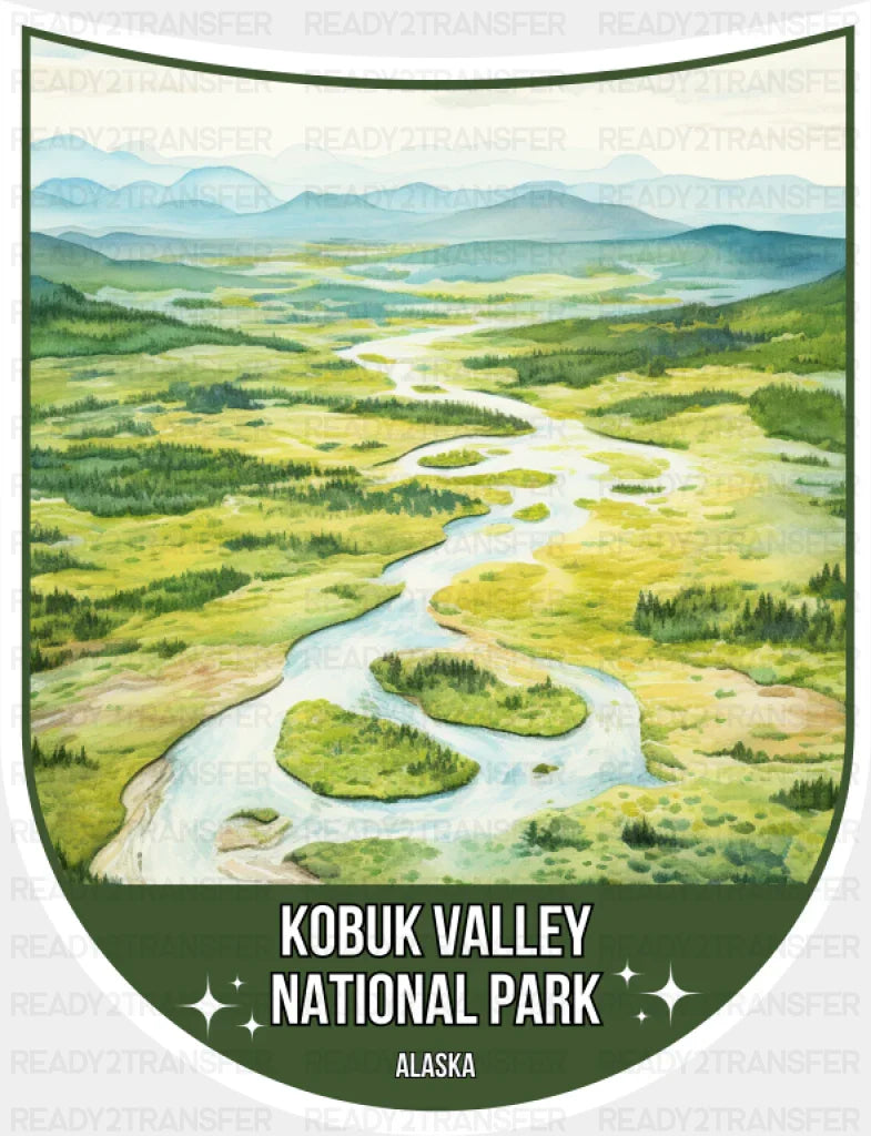 Kobuk Valley National Park Alaska - National Parks DTF Transfer ready2transfer