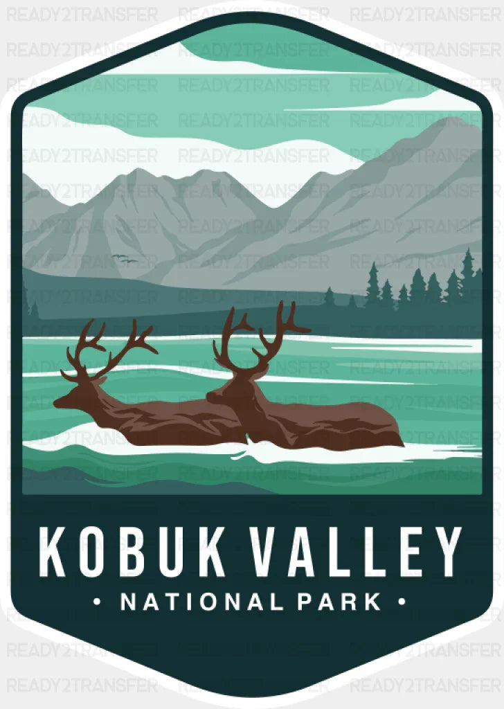 Kobuk Valley National Park Colorful Design - National Parks DTF Transfer ready2transfer