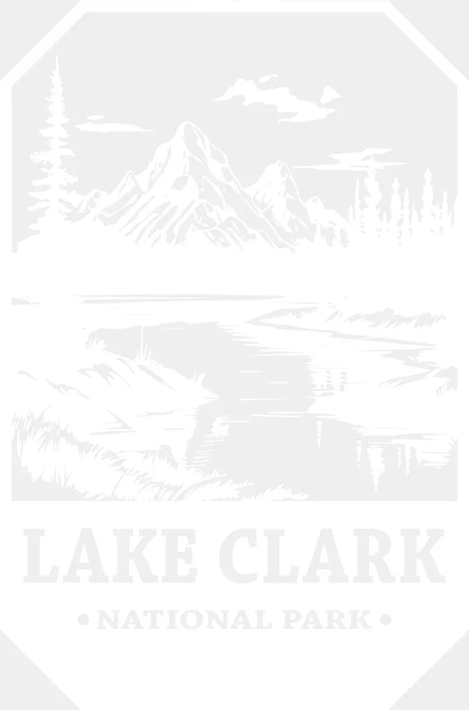 Lake Clark National Park Design - National Parks DTF Transfers ready2transfer White