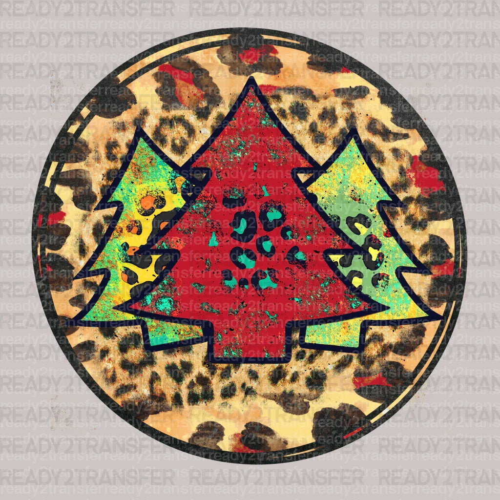 Leo Christmas Tree DTF Transfer ready2transfer