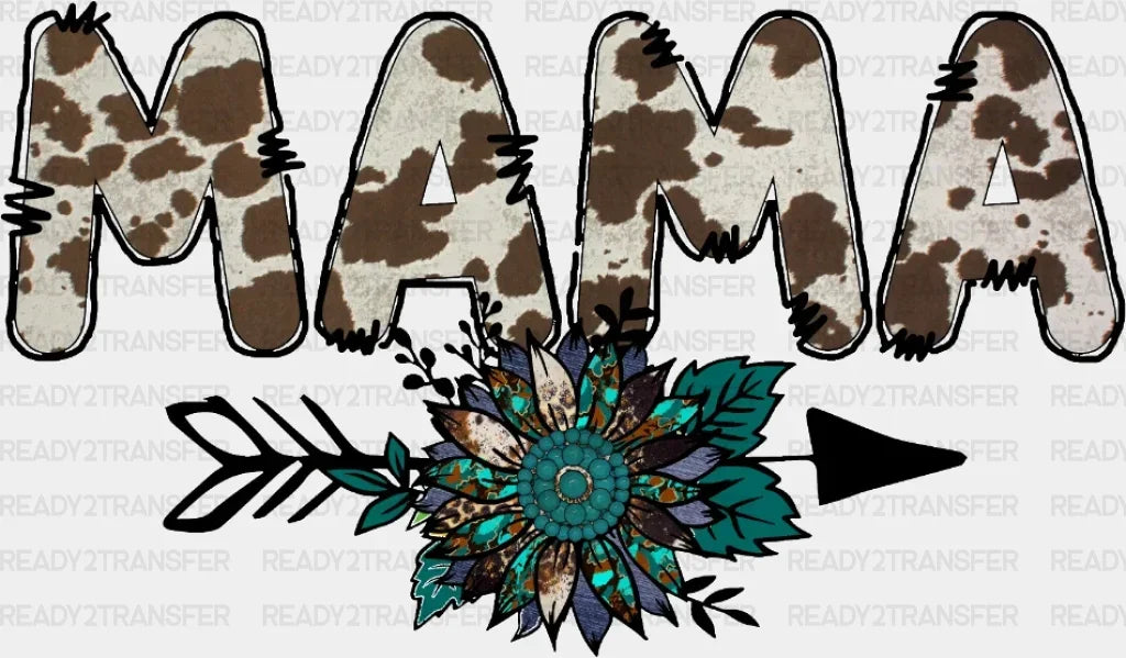 Leopard Mama Dtf Transfer