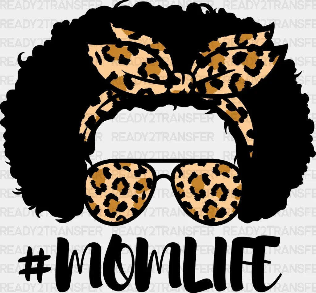Leopard Momlife Dtf Transfer