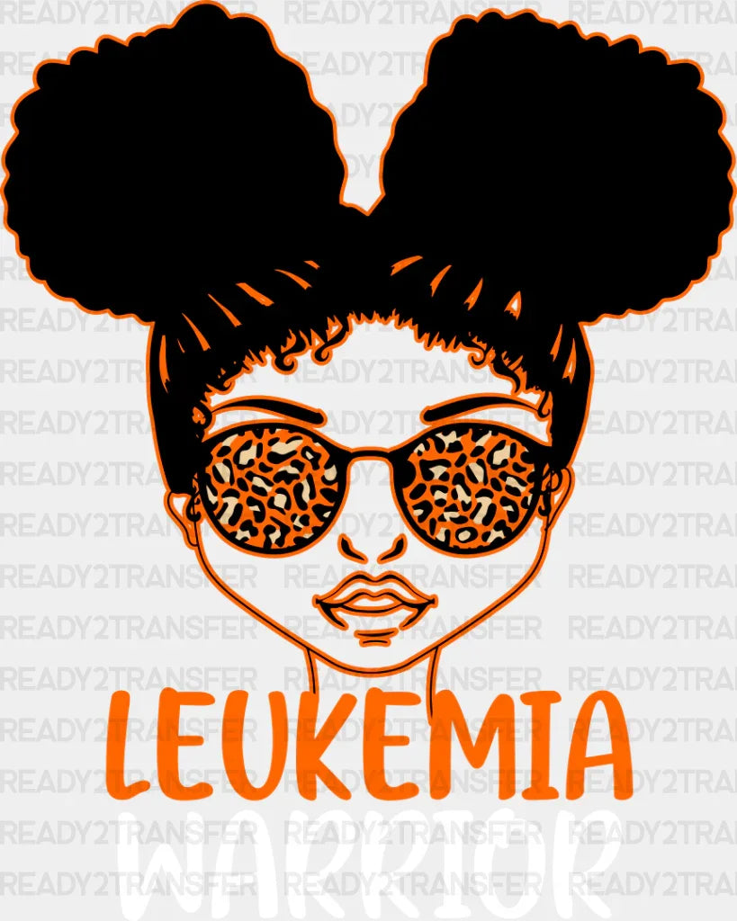Leukemia Warrior Sunglasses Design - Dtf Heat Transfer Adult Unisex S & M (10’’) / Light Color