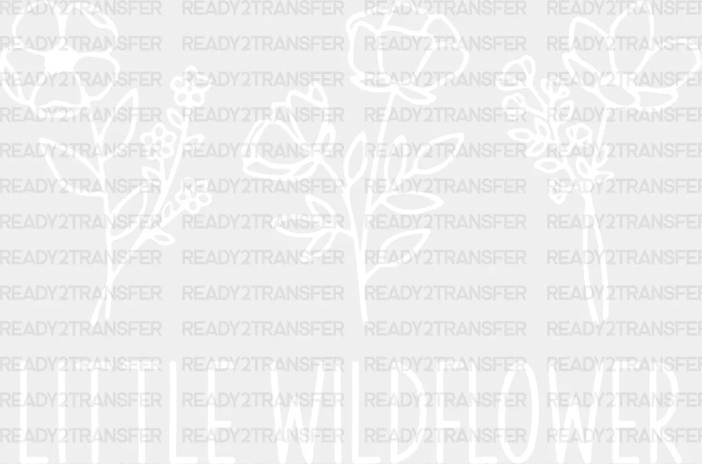 Little Wildflower Dtf Transfer
