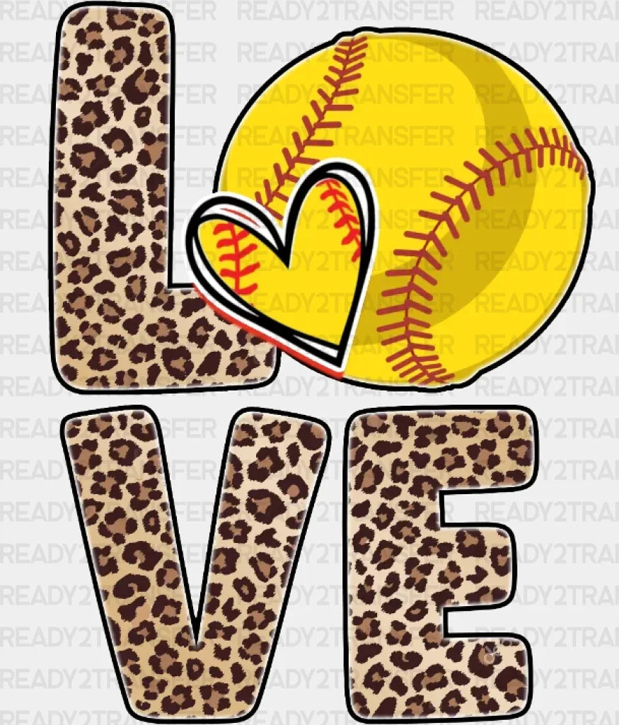 Love Ball Dtf Transfer