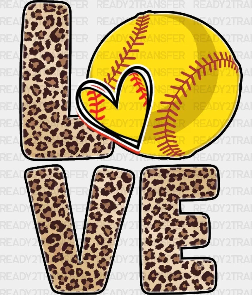 Love Ball Dtf Transfer