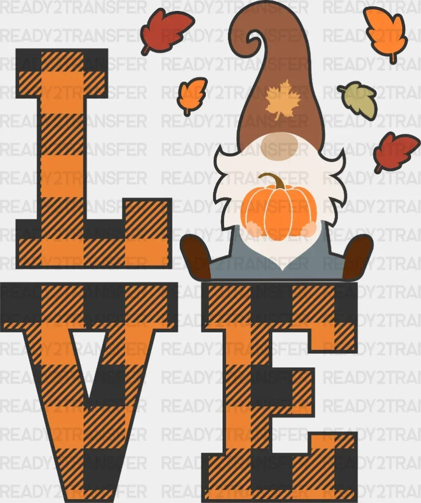 LOVE GNOME DTF Transfer ready2transfer