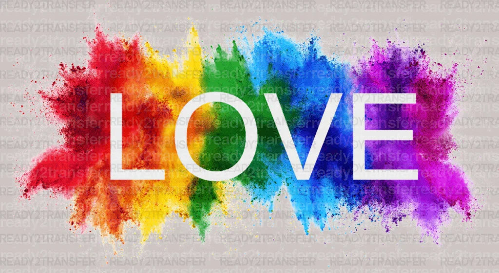 LOVE LGBT DTF Transfer - ready2transfer