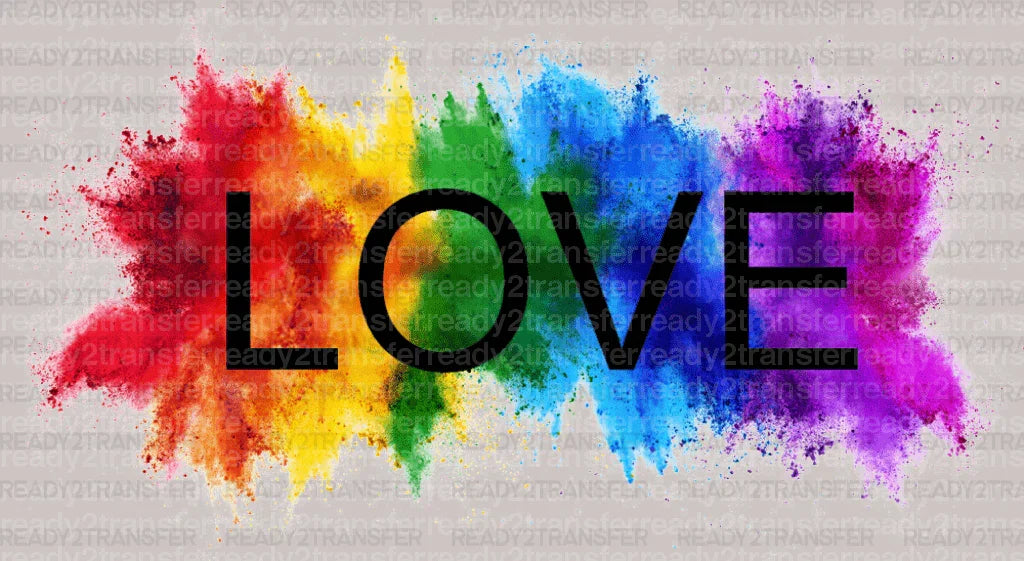 LOVE LGBT DTF Transfer - ready2transfer