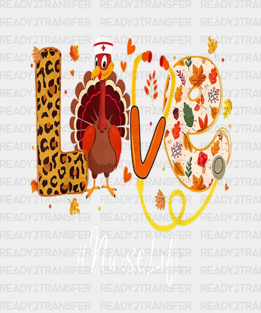 Love Nurselife Dtf Transfer