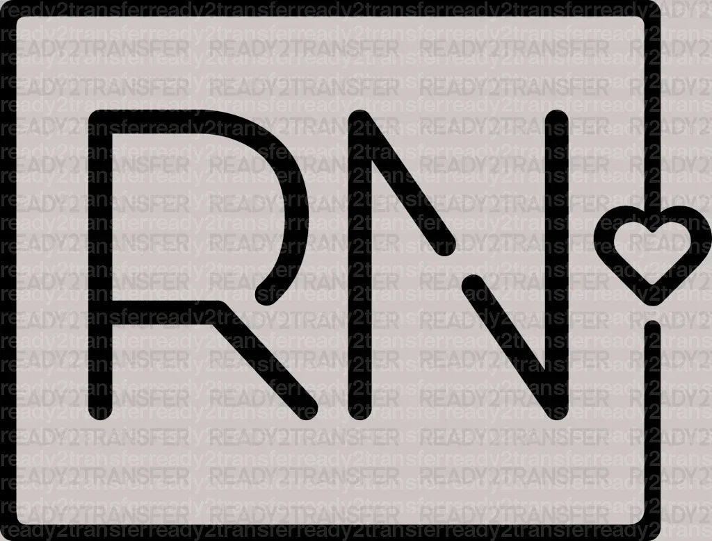 Love RN DTF Transfer ready2transfer
