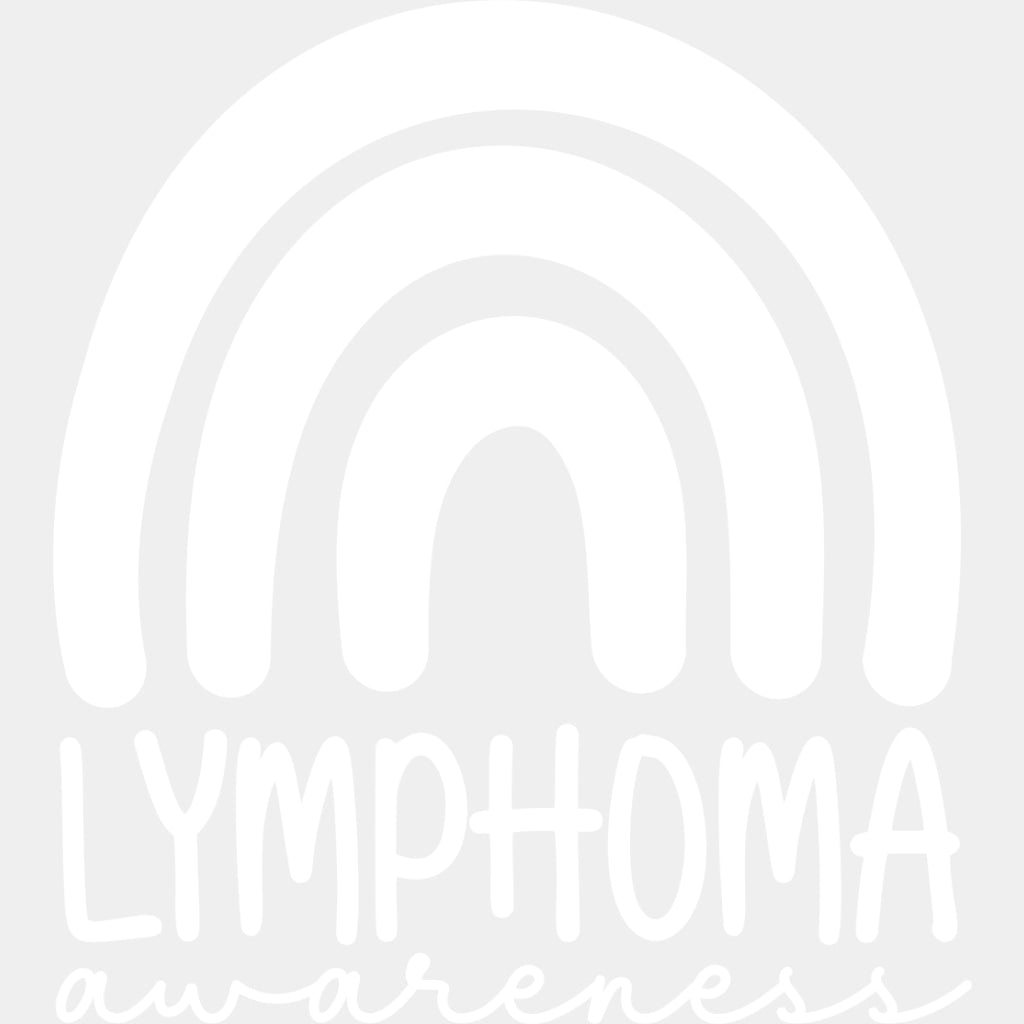 Lymphoma Awareness, Black, White & Green - Lymphoma DTF Transfers ready2transfer Light Color Design (See Imaging)
