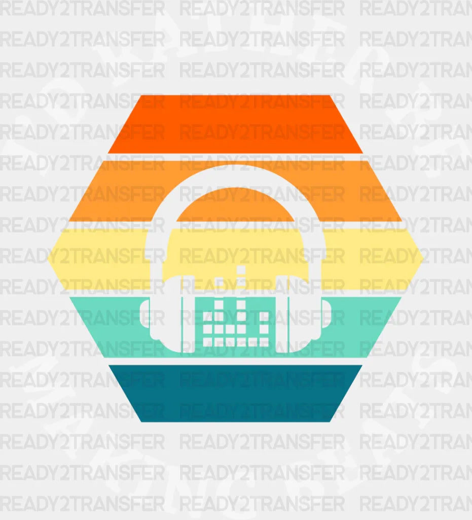 Making Beats - Singing Dtf Heat Transfer Adult Unisex S & M (10’’) / Light Color Design (See