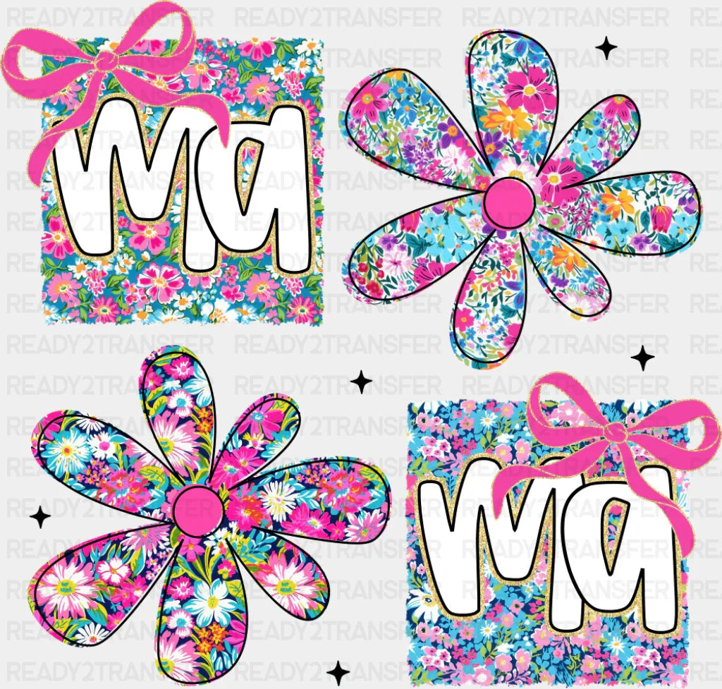 Mama Blue And Pink - Mother’s Day DTF Transfer