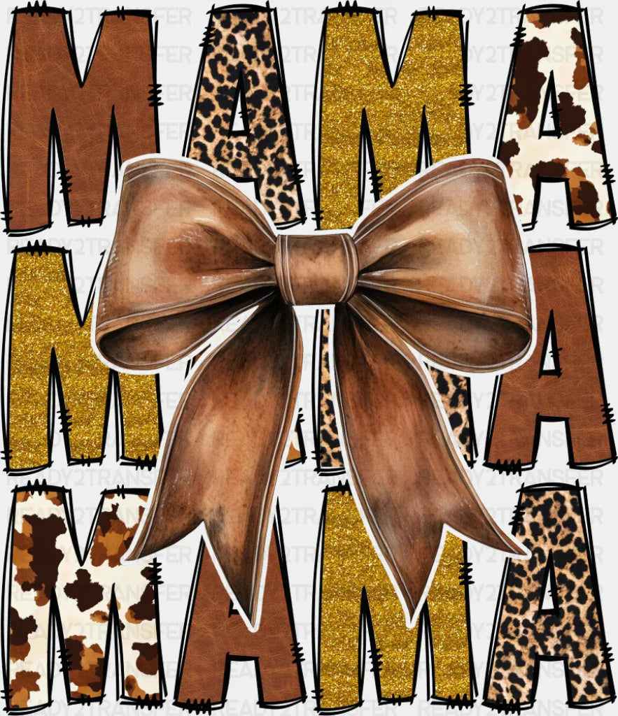 Mama Brown Ribbon - Mother’s Day DTF Transfer