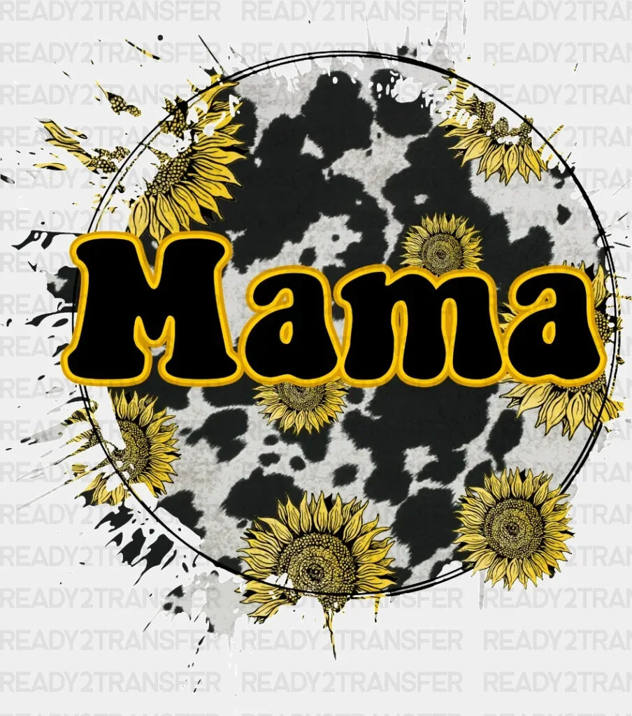 Mama Flowers Dtf Transfer