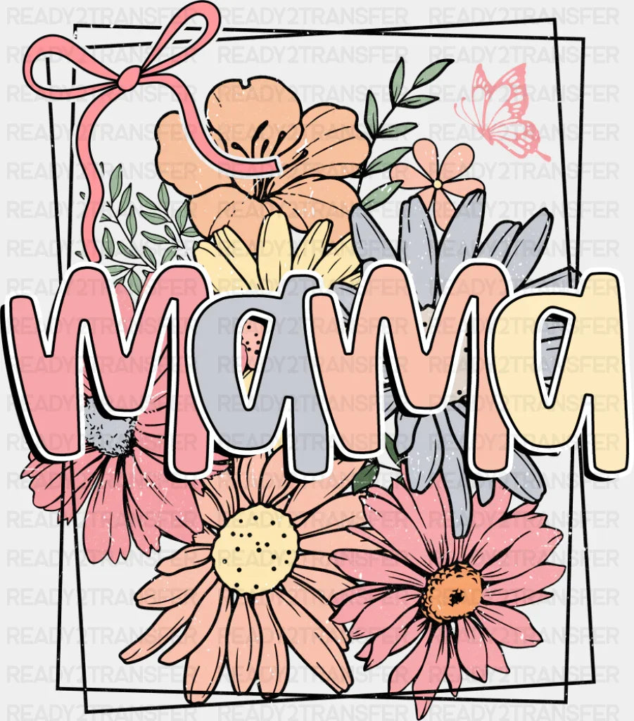Mama Pink Daisies - Mother’s Day DTF Transfer