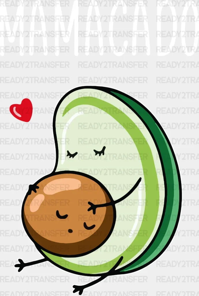 Mamacado Mother’s Day Dtf Heat Transfer Mama Design Mom