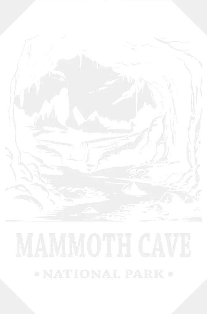 Mammoth Cave National Park Design - National Parks DTF Transfers ready2transfer White
